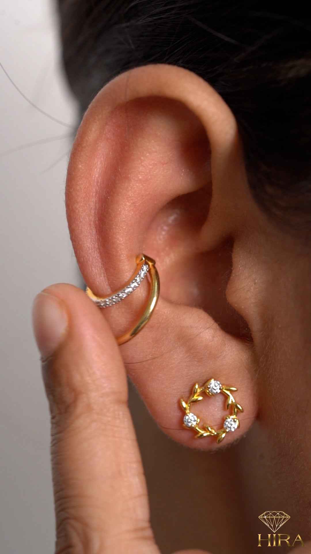 Conch Dual Earcuffs