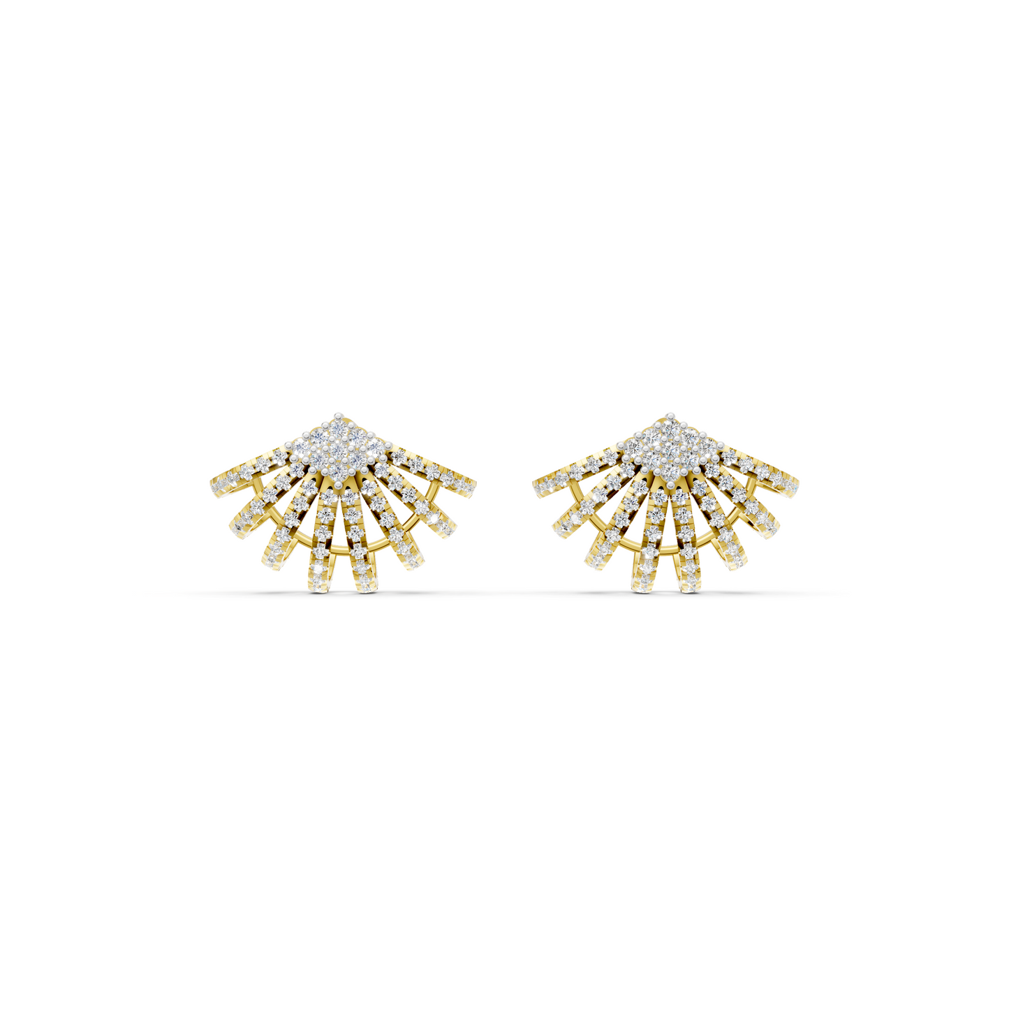 Sunray Diamond Earcuff