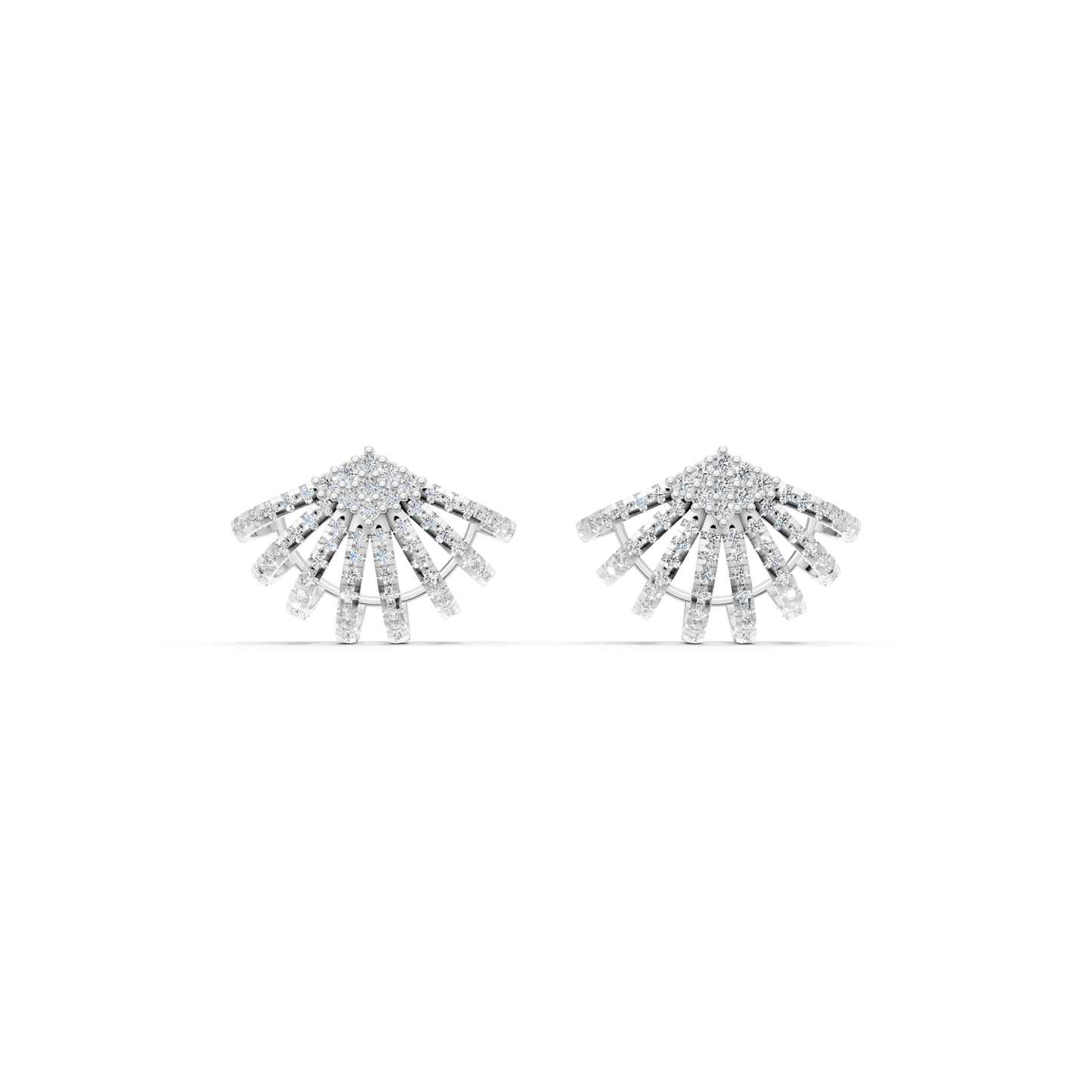 Sunray Diamond Earcuff