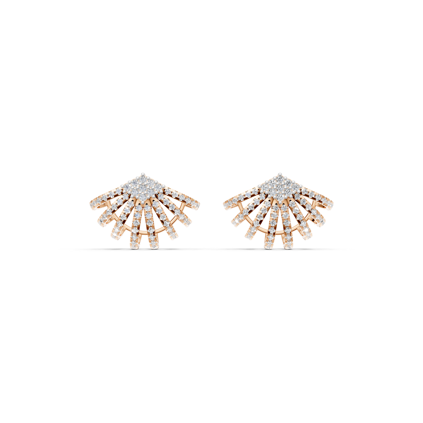 Sunray Diamond Earcuff