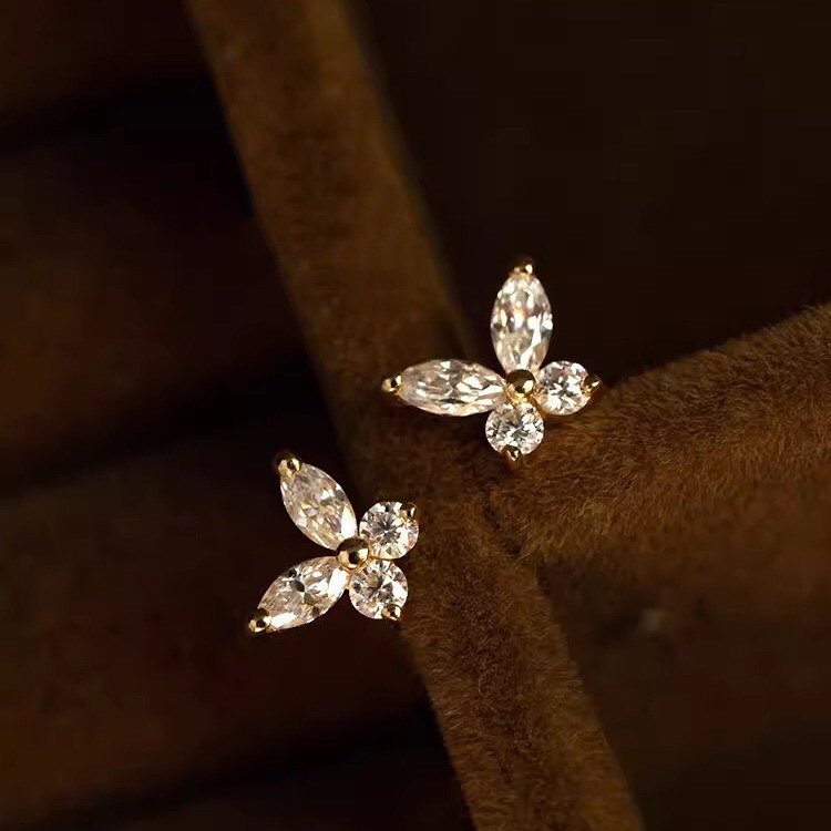 Butterfly Stud Earrings