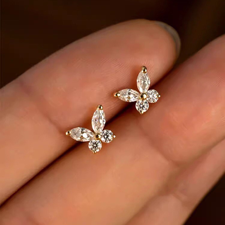 Butterfly Stud Earrings