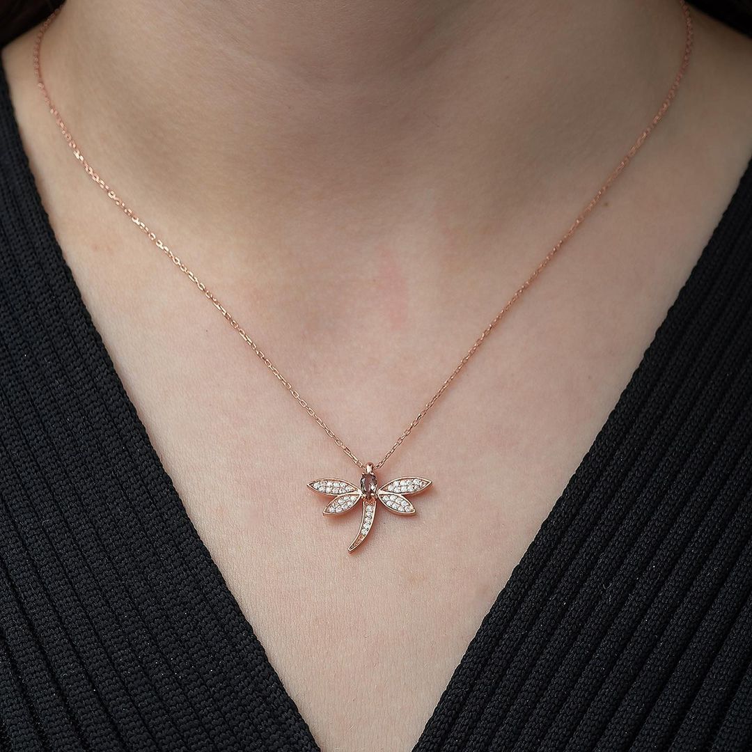 Collier Libellule