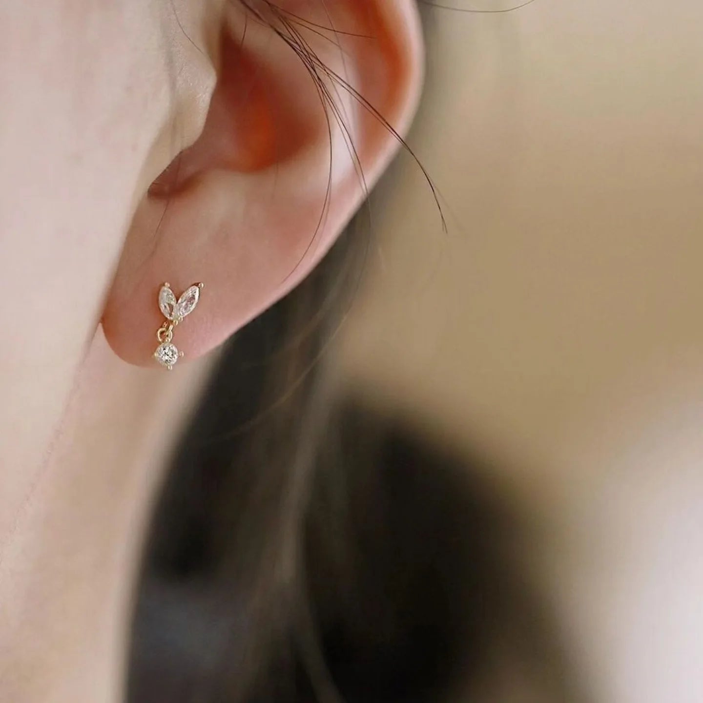 Dainty Marquise Earrings