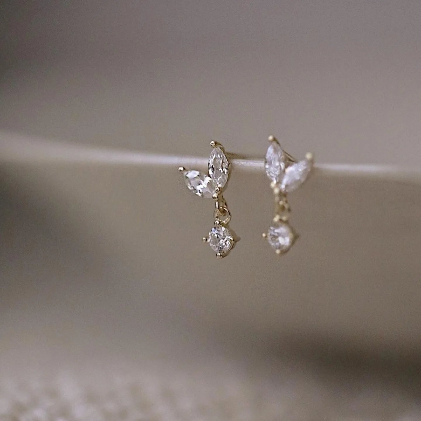 Dainty Marquise Earrings