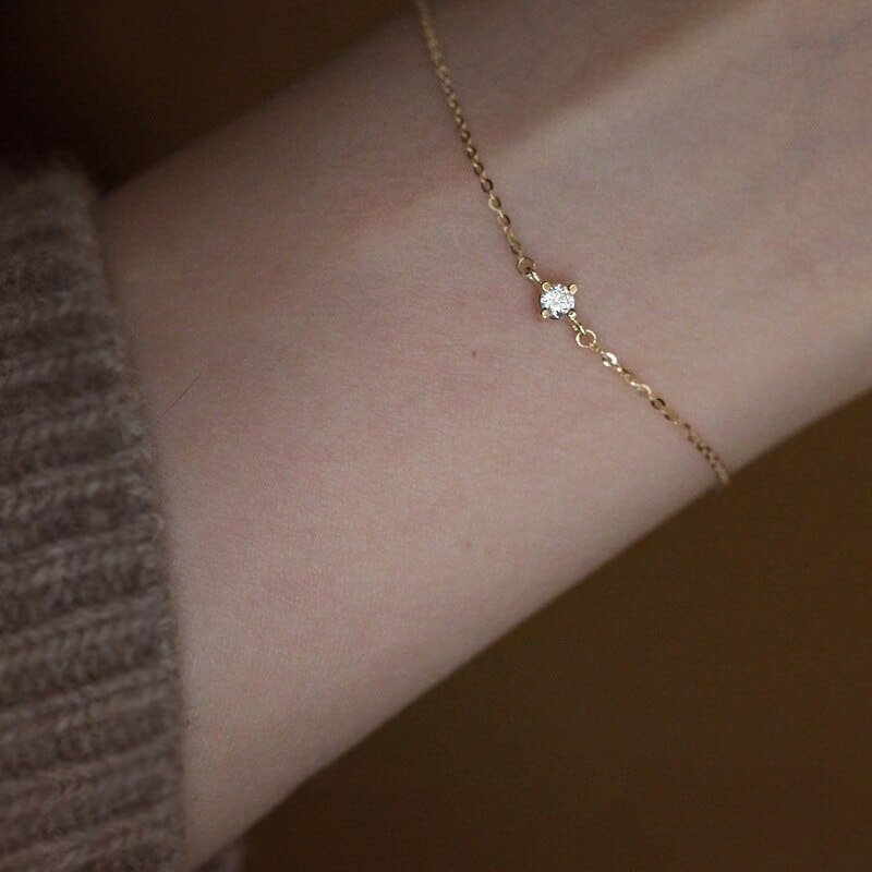 Solitaire armbånd