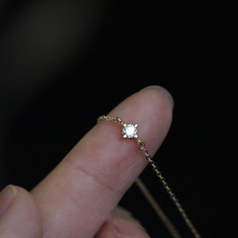 Solitaire armbånd