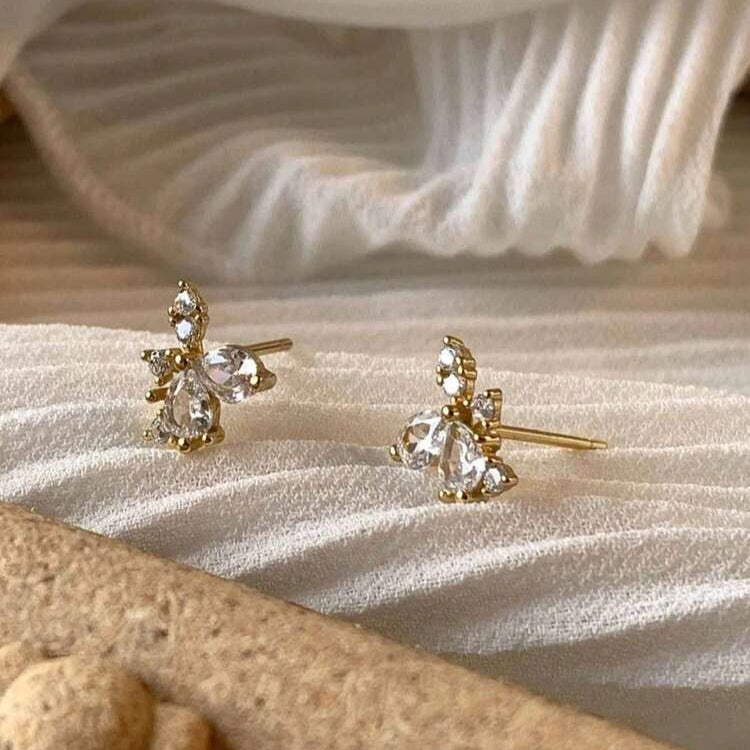 Dainty Pear Earrings