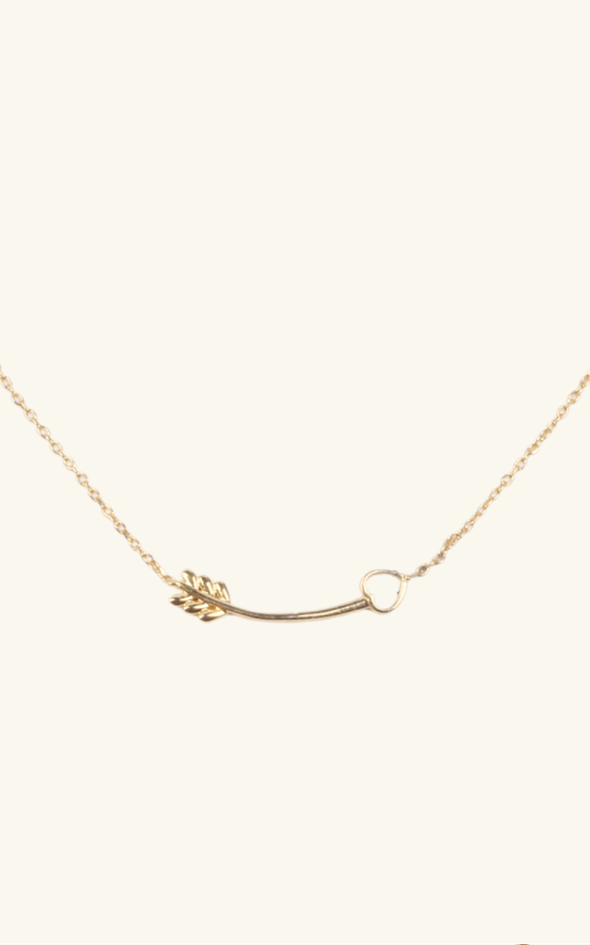 Heart Arrow Necklace