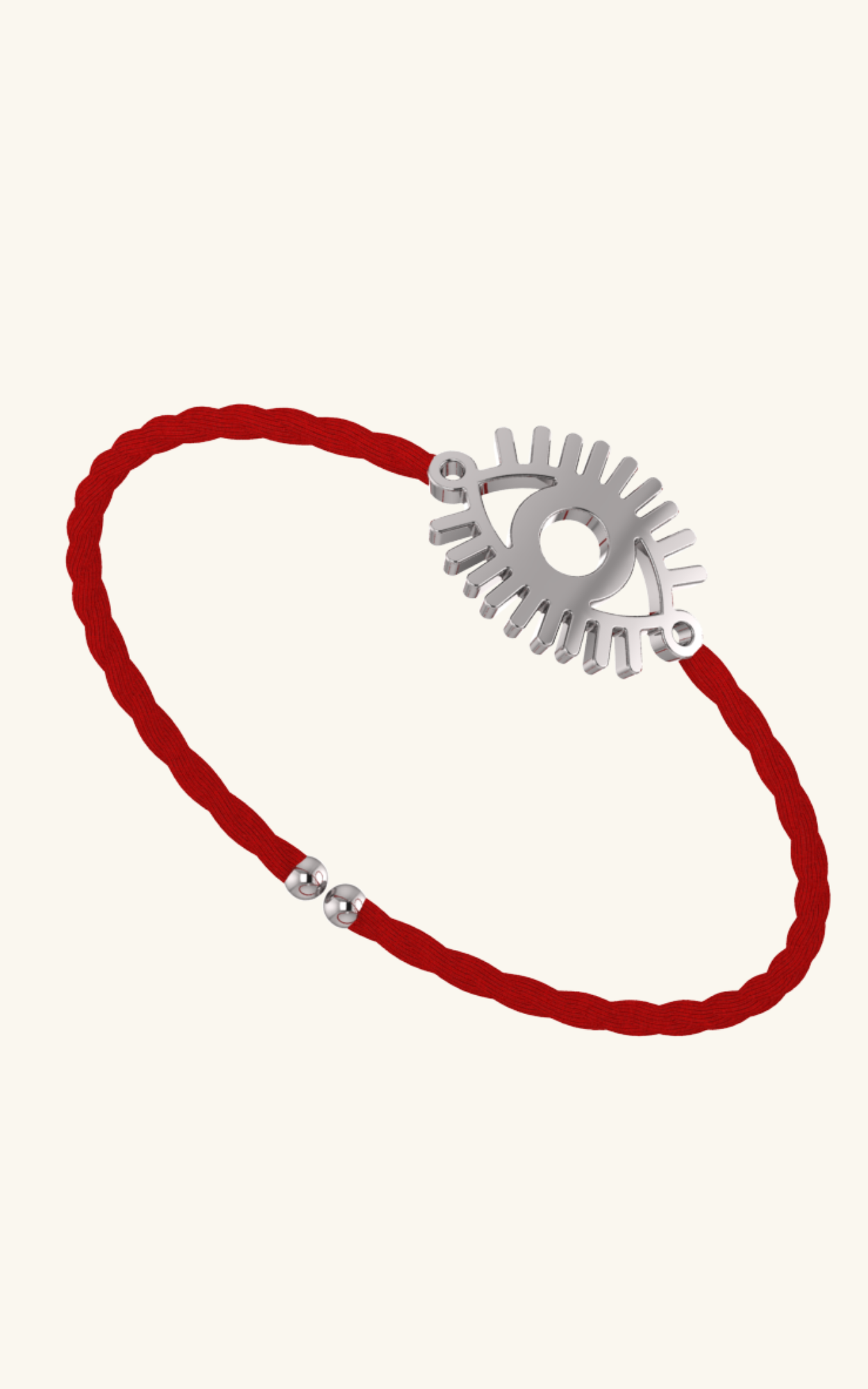 Silver Raksha Nazar Kavach Rakhi