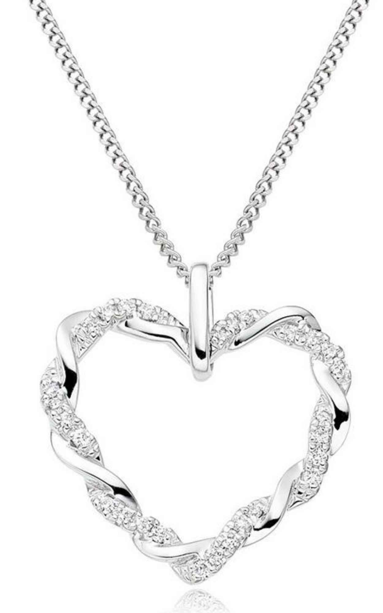 Heart Infinity Necklace