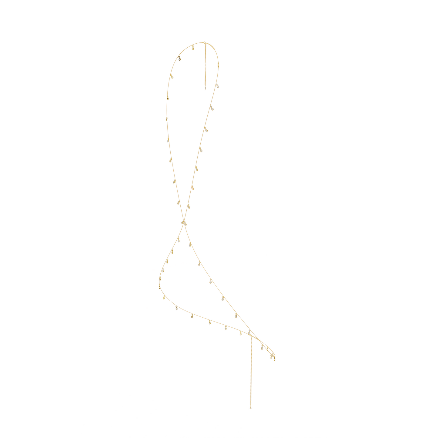 Pear Droplet Body chain