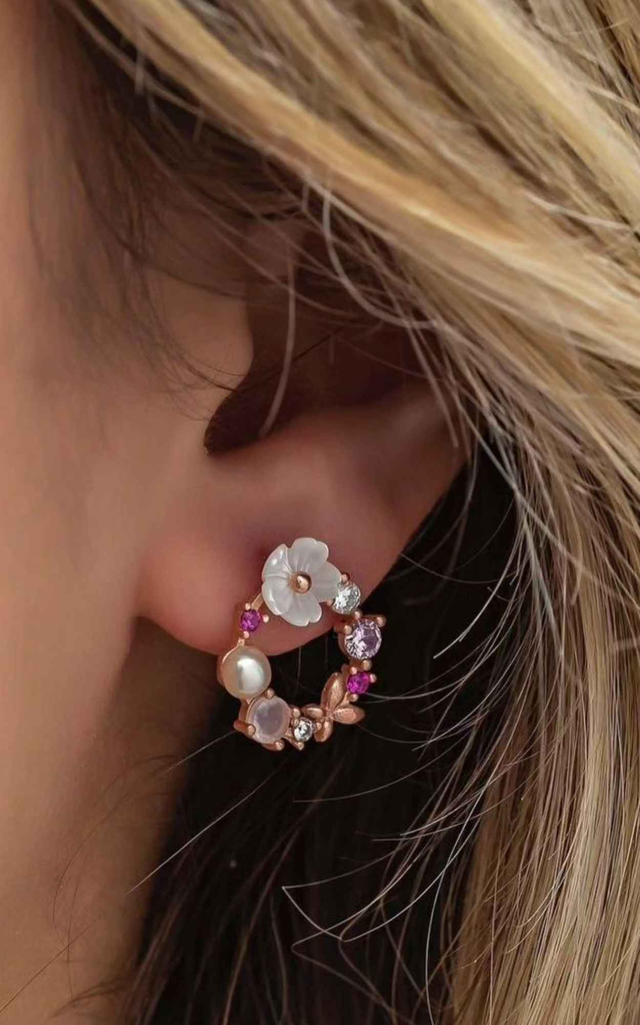 Dreamy Flower Blossom Earrings