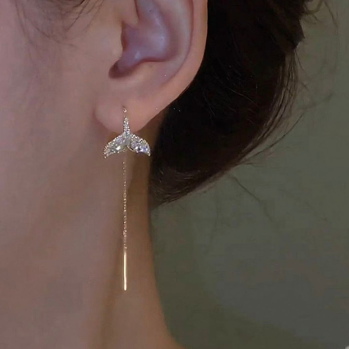 Marquise fish tail Earrings