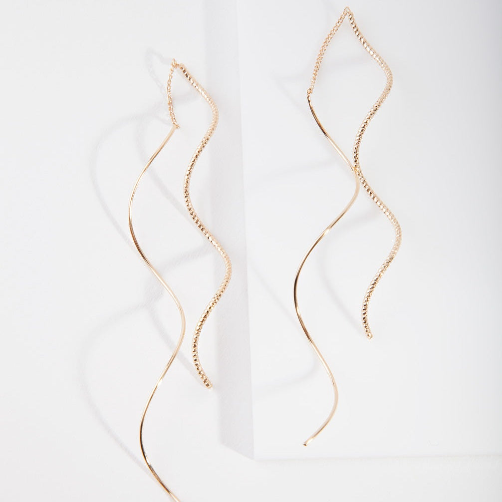 Sleek Chain Earrings
