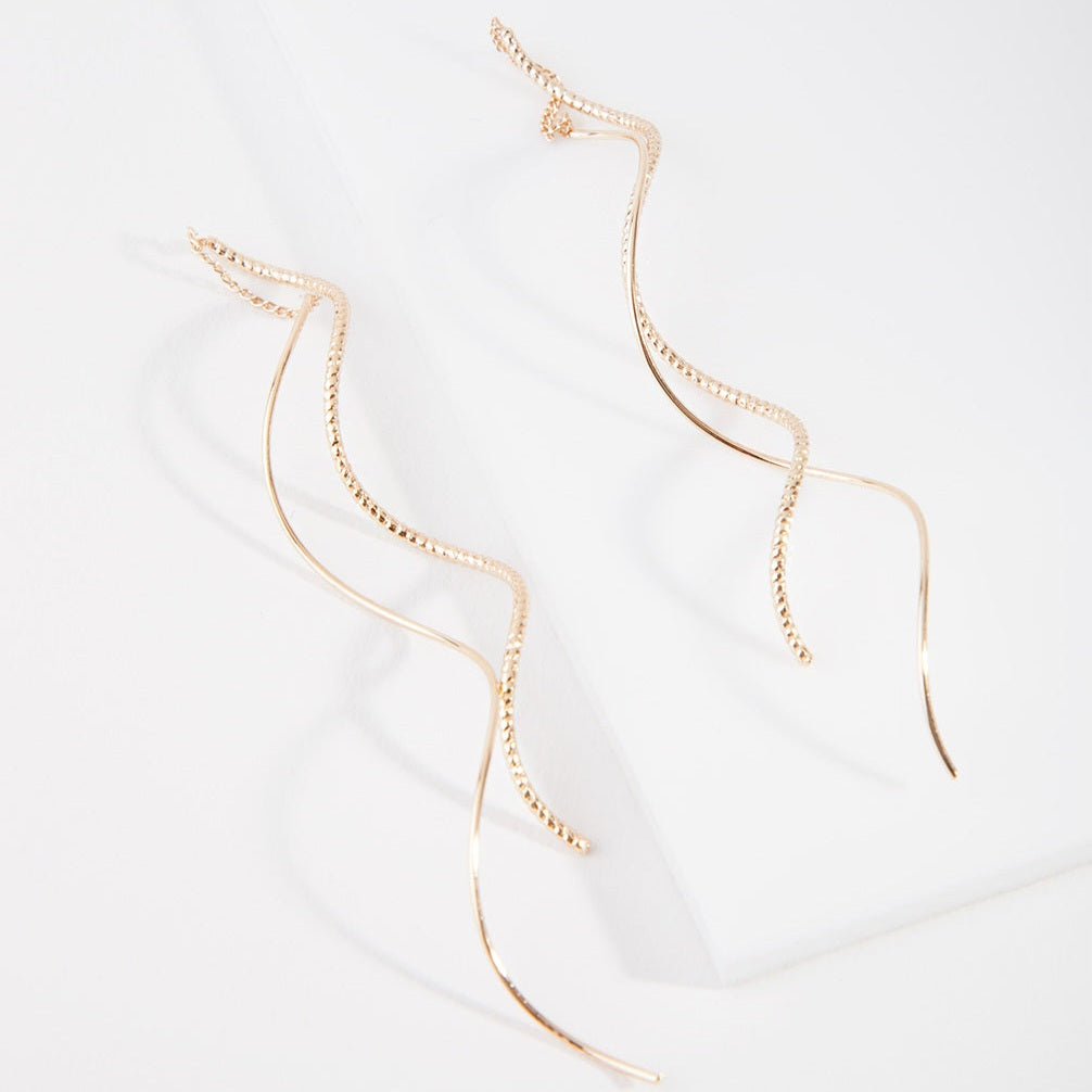 Sleek Chain Earrings