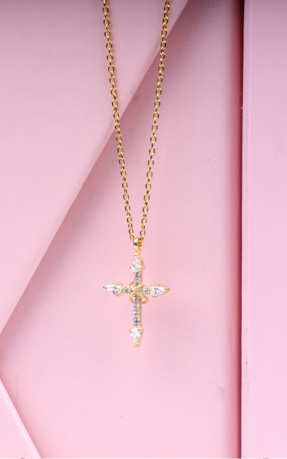 Diamond Cross Necklace