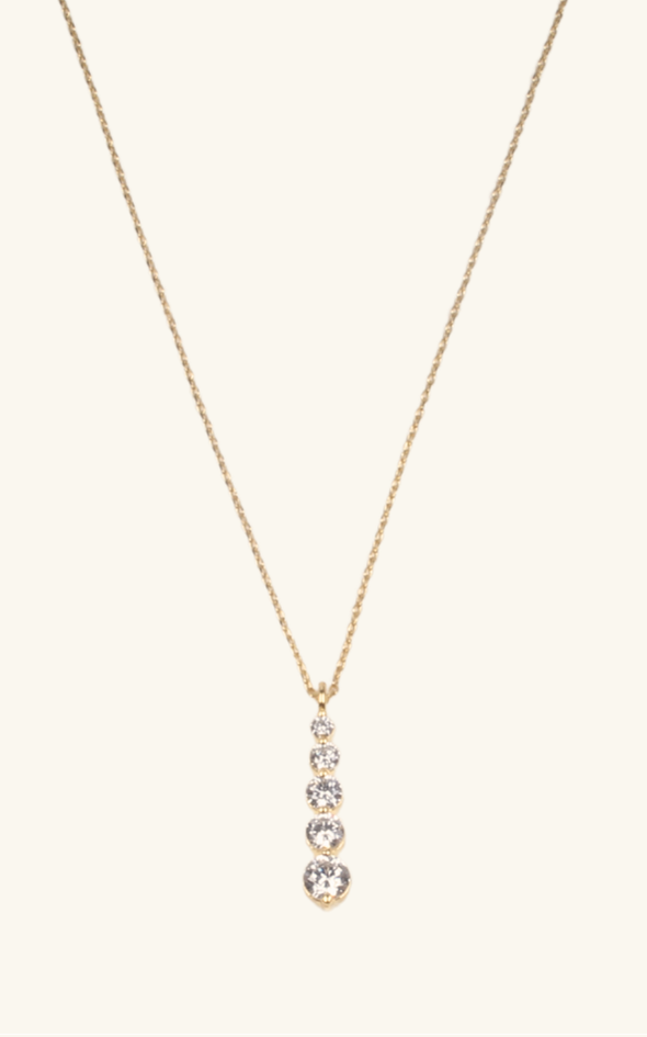 5 Diamond Necklace