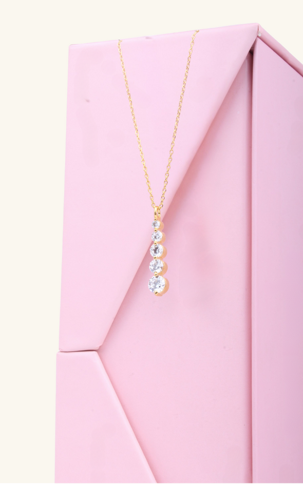 5 Diamond Necklace