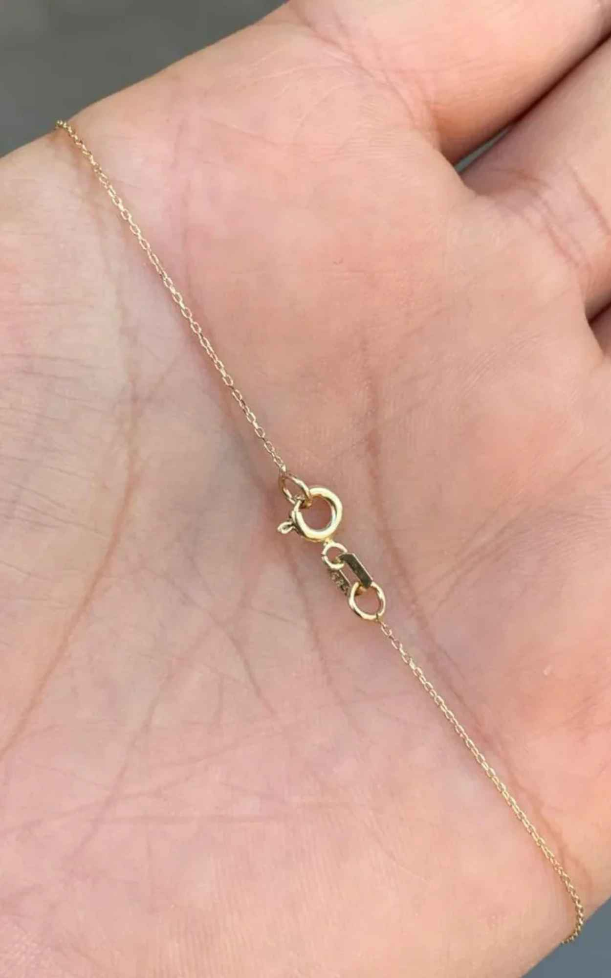 Mini Solid Heart Necklace