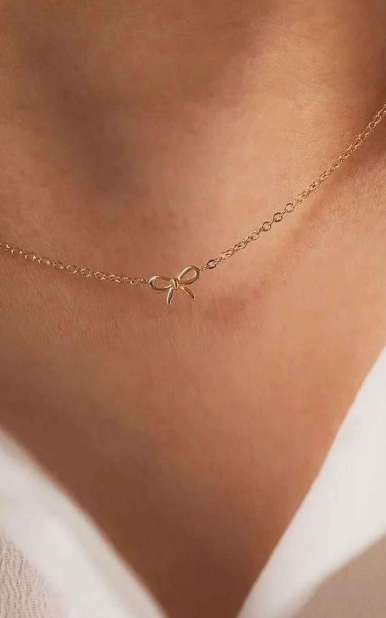 Cute Mini Bow Necklace