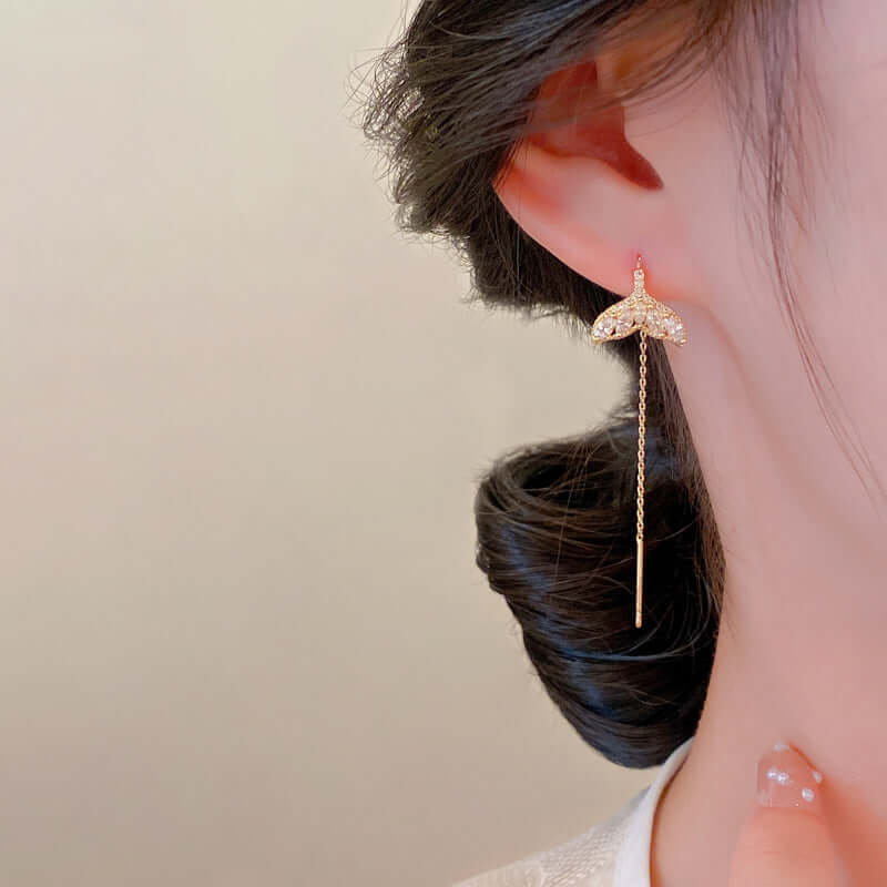 Marquise fish tail Earrings