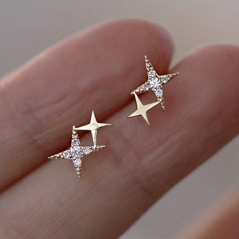 Blinking Star studs