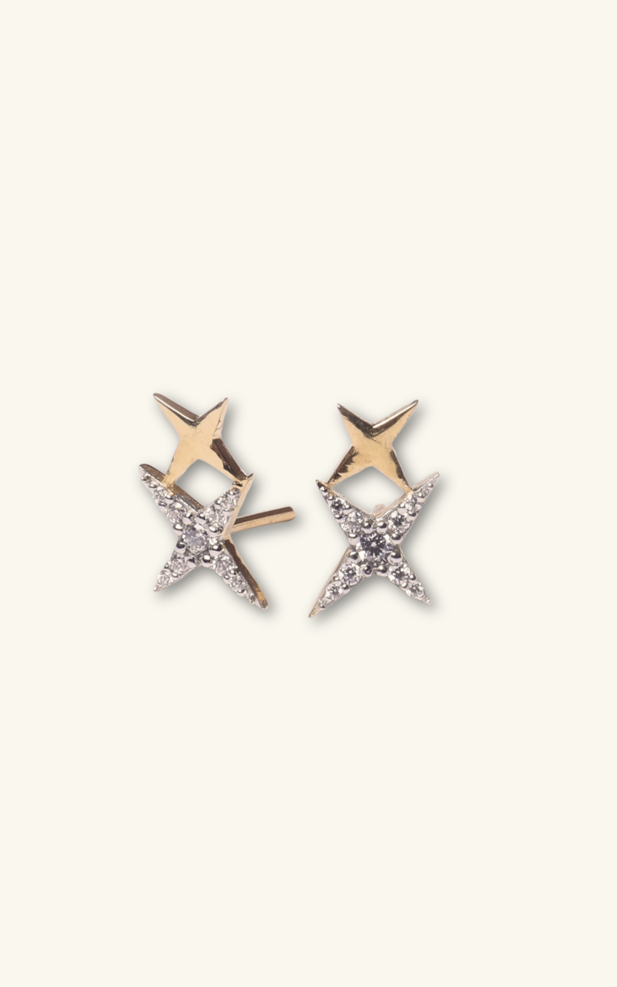 Blinking Star studs