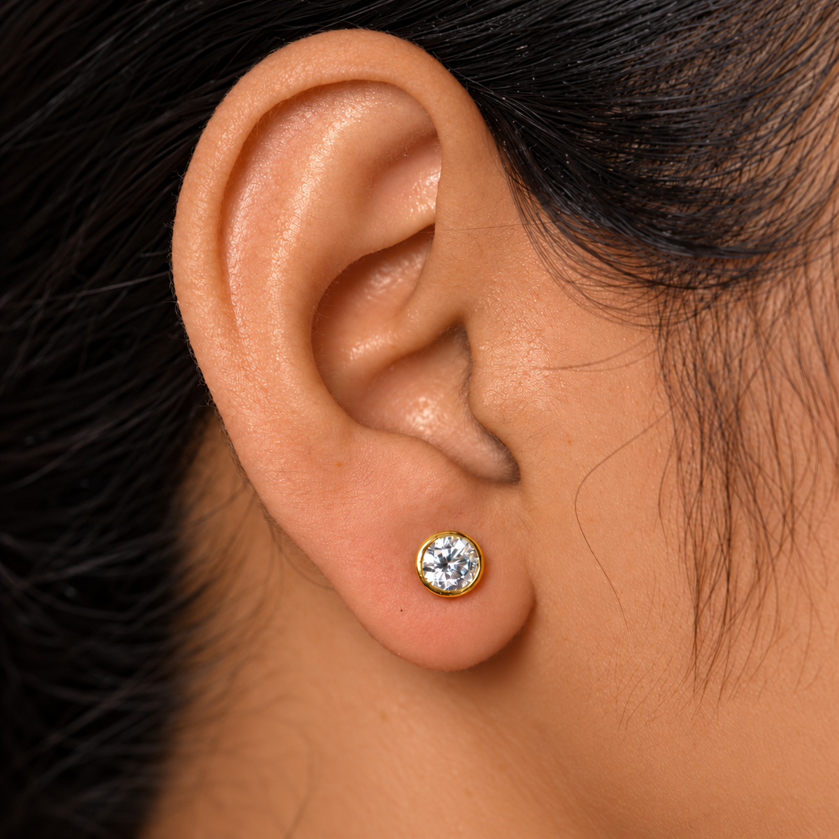 Multishape Diamond Ear Jacket Earring