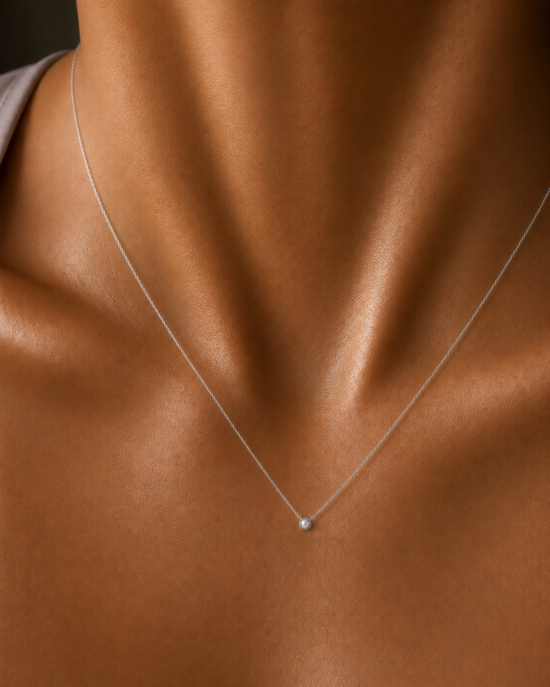 Dainty Pearl Necklace
