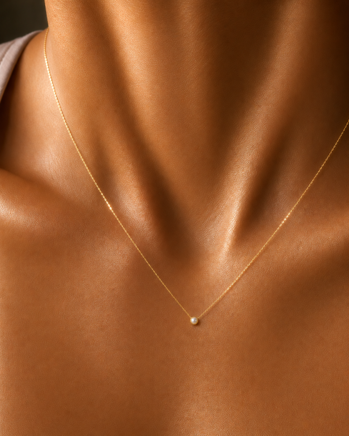 Dainty Pearl Necklace