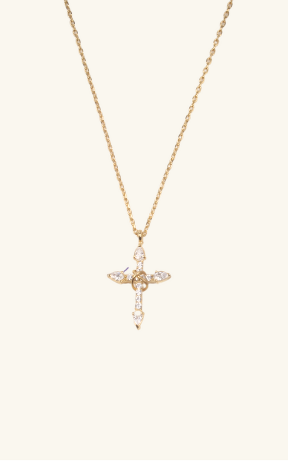 Diamond Cross Necklace