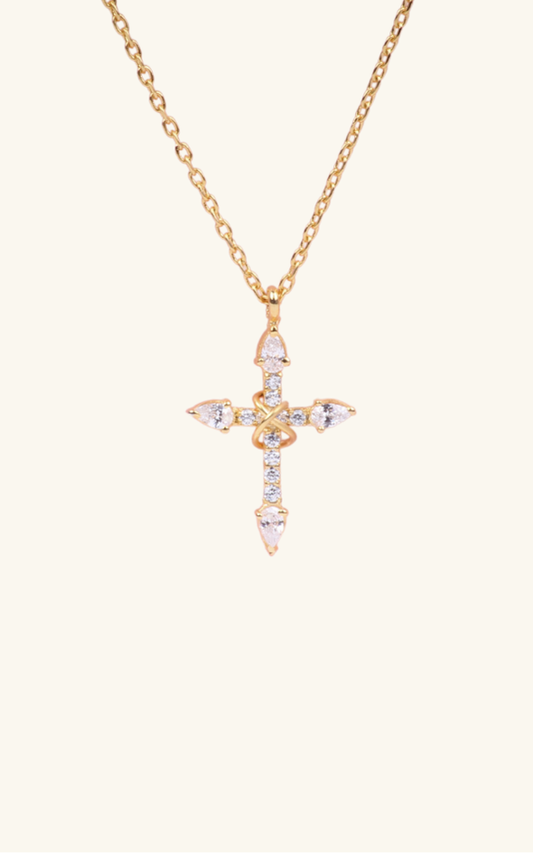 Diamond Cross Necklace