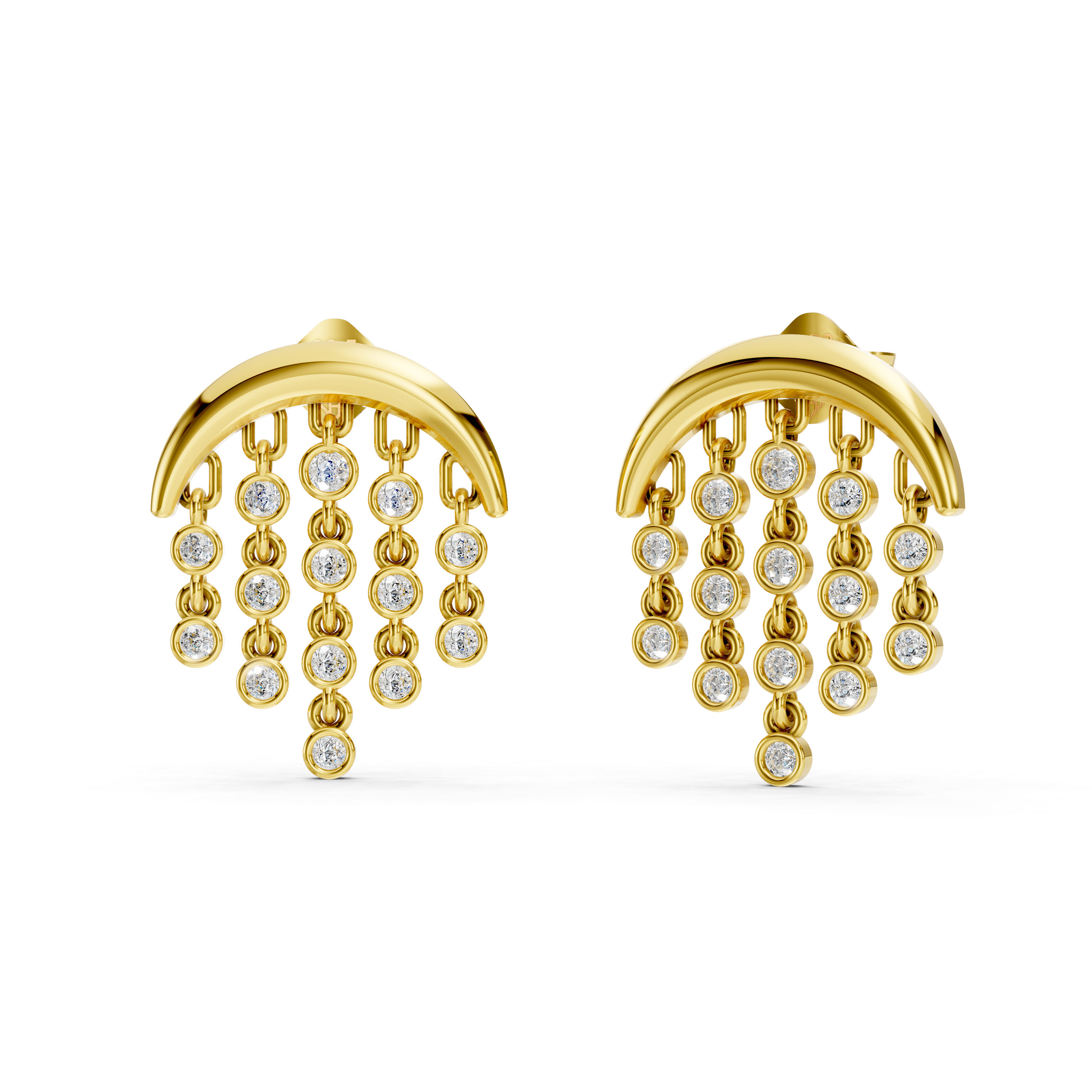 Diamond Fall earrings