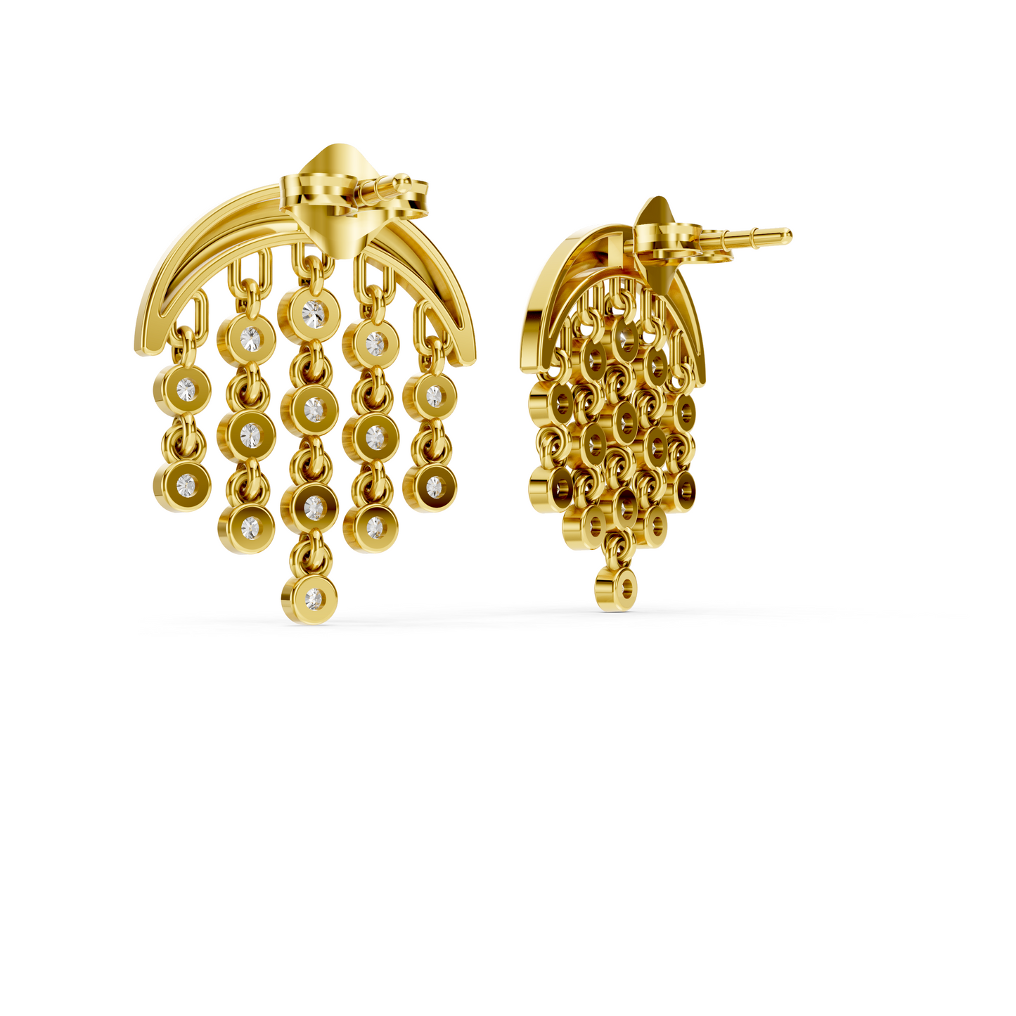 Diamond Fall earrings