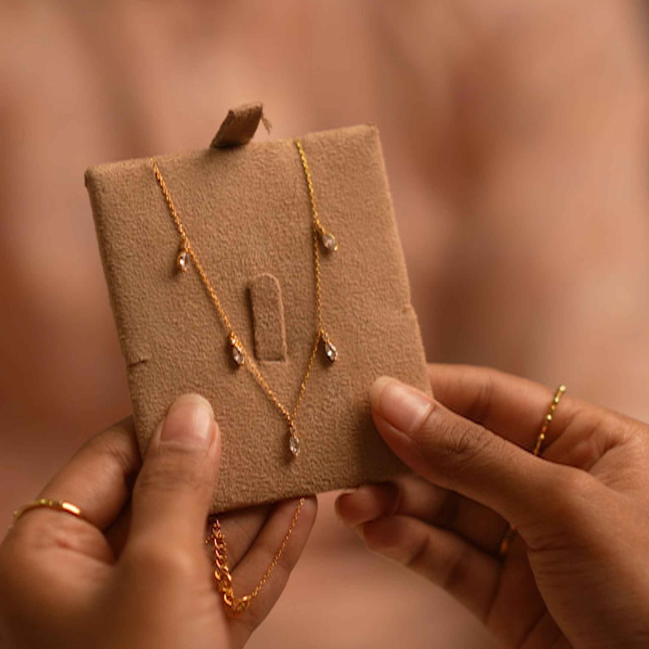 Marquise Station Necklace