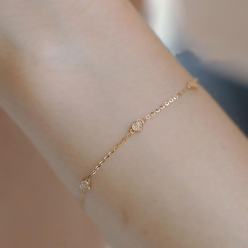 Dainty Hearts Bracelet
