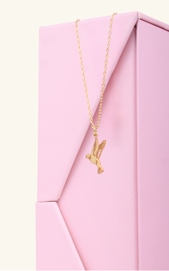 Humming bird necklace
