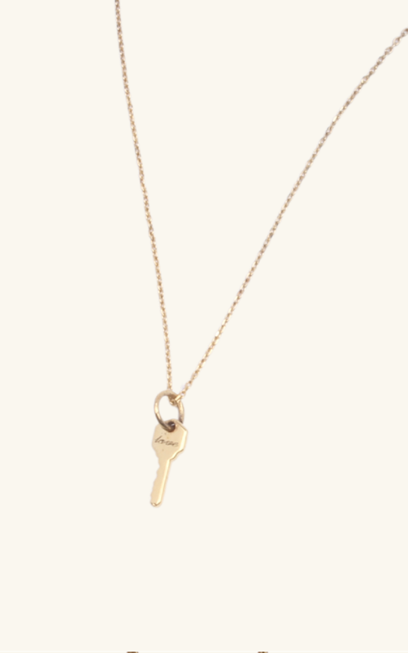 Key Pendant Necklace