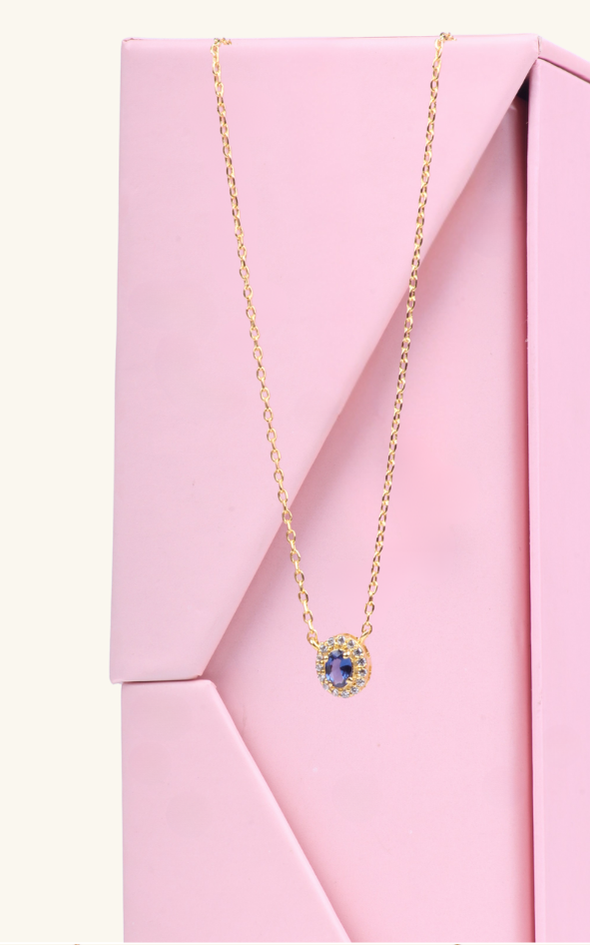 Mini Royal Gemstone Necklace