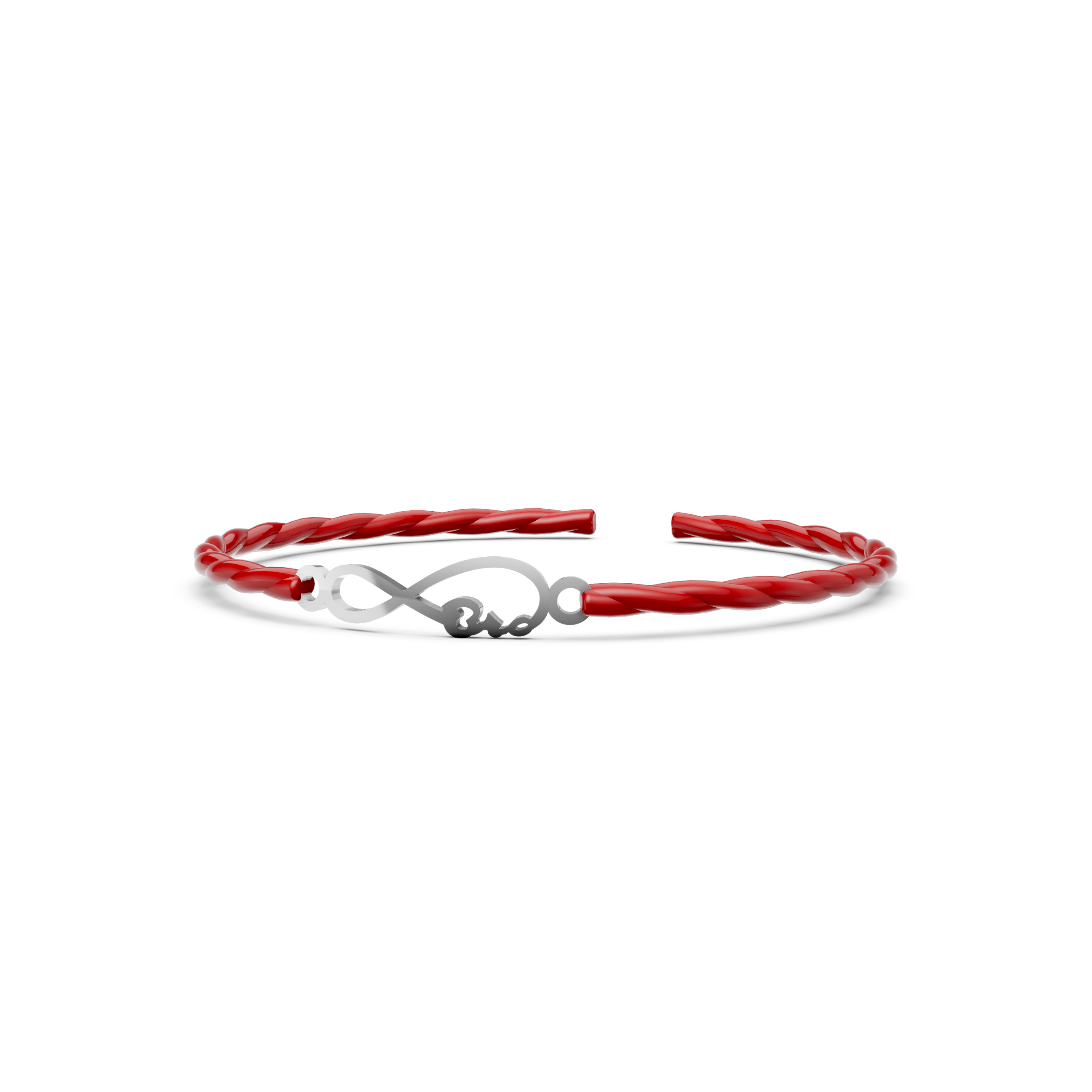 Silver Bro Infinity Rakhi