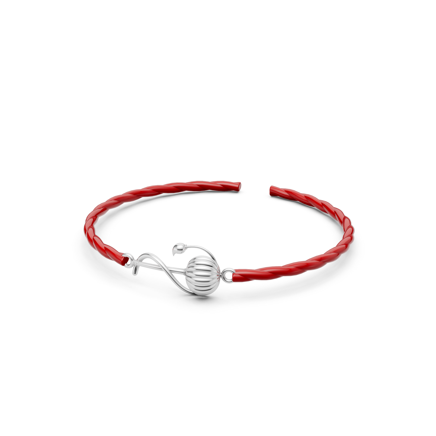 Silver Shakti Gada Rakhi