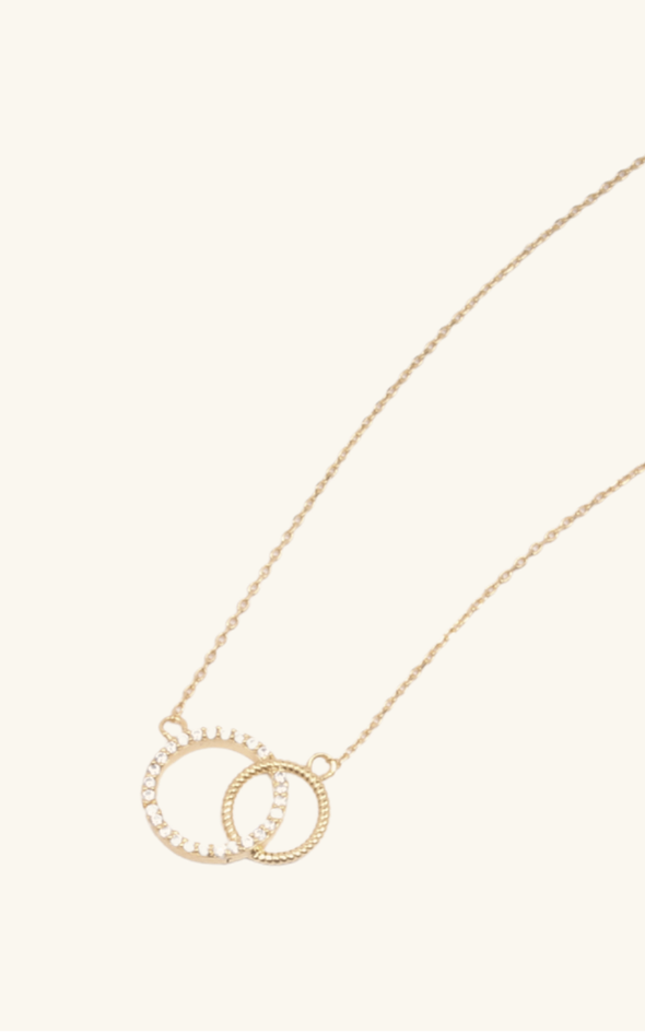 Rings Hooked Necklace