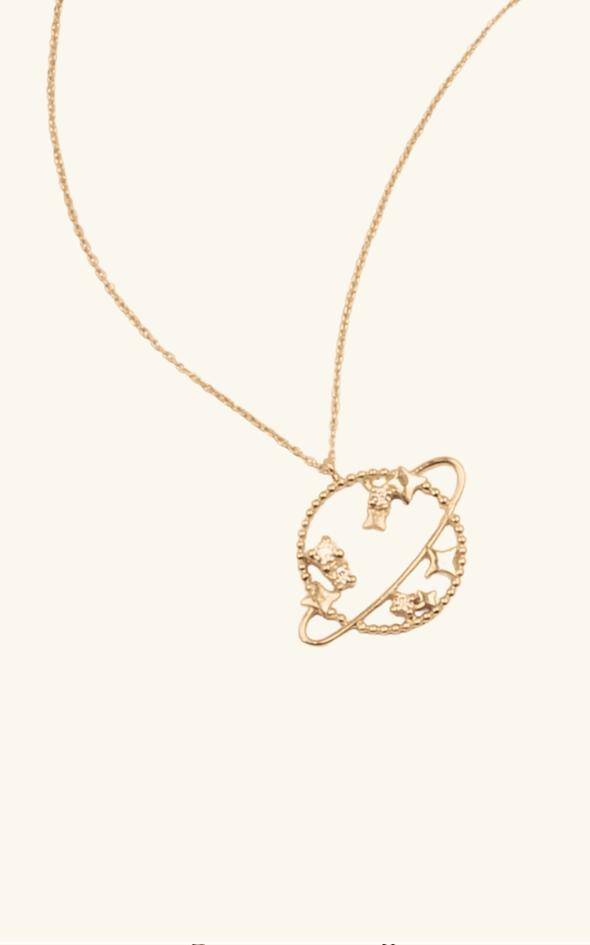 Collier Étoiles de Saturne