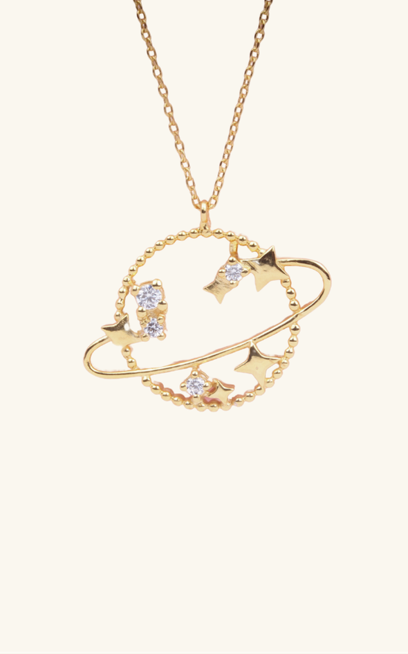 Collier Étoiles de Saturne