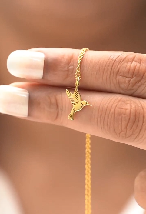 Humming Bird Necklace