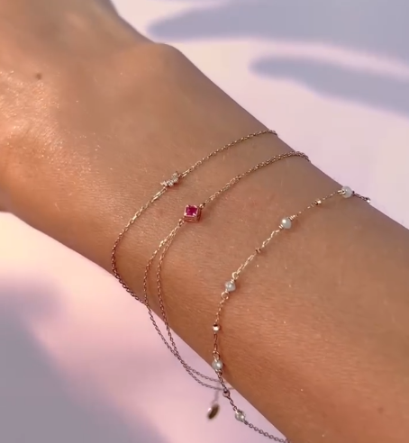 925Silver Butterfly Bracelet