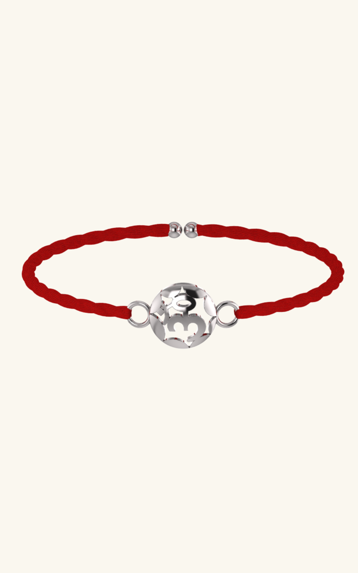 Silver Divine Blessing Rakhi
