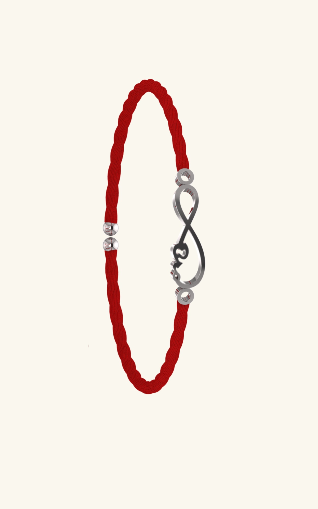 Silver Bro Infinity Rakhi