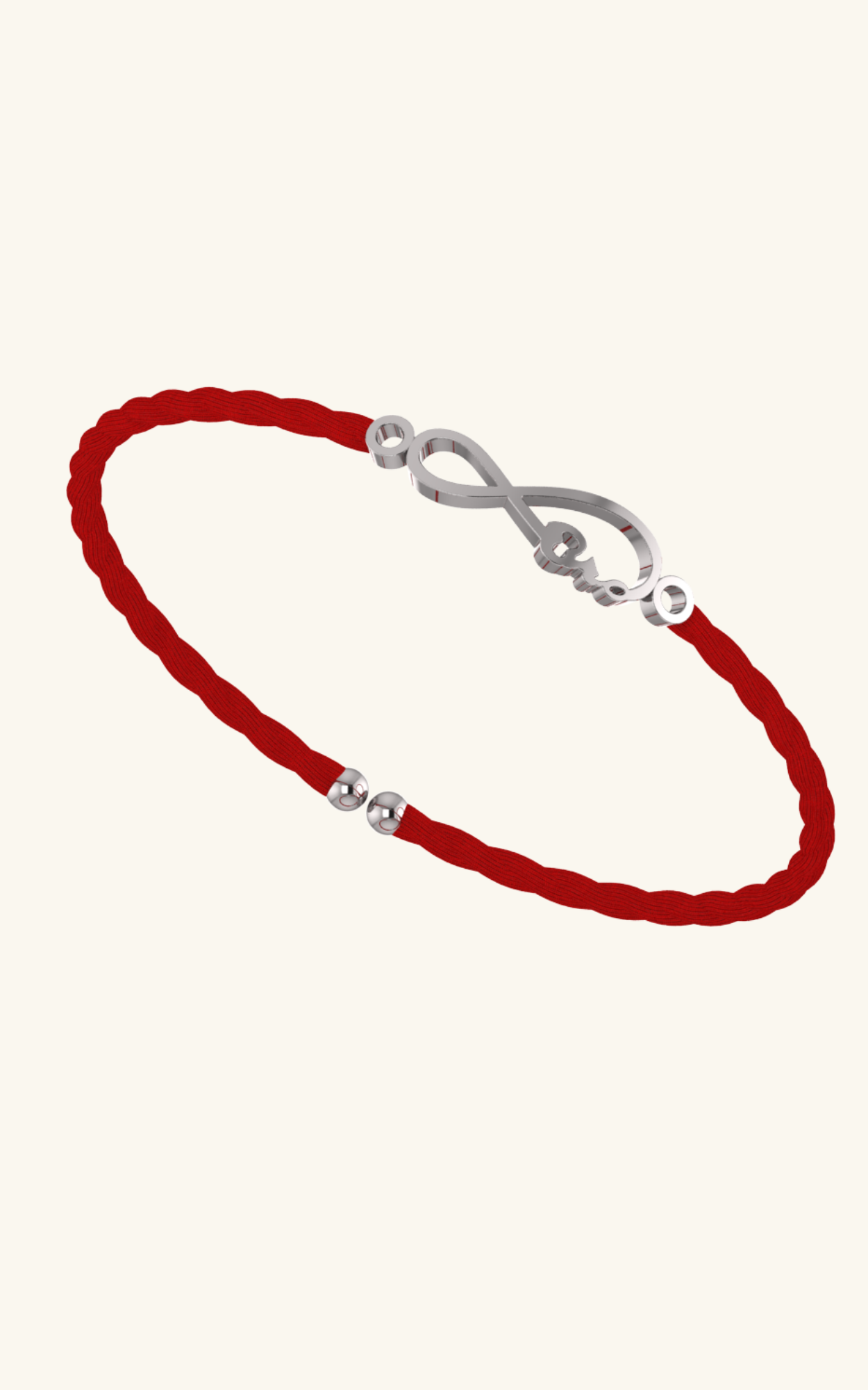 Silver Bro Infinity Rakhi